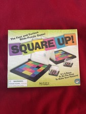 Square Up! MindWare Fast Slide-Puzzle Game New Sealed 2 Players Ages 6+