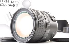 Nikon AF-S NIKKOR 24-120mm F3.5-5.6 G ED VR SWM IF Lens /Hood Near Mint 5 5213