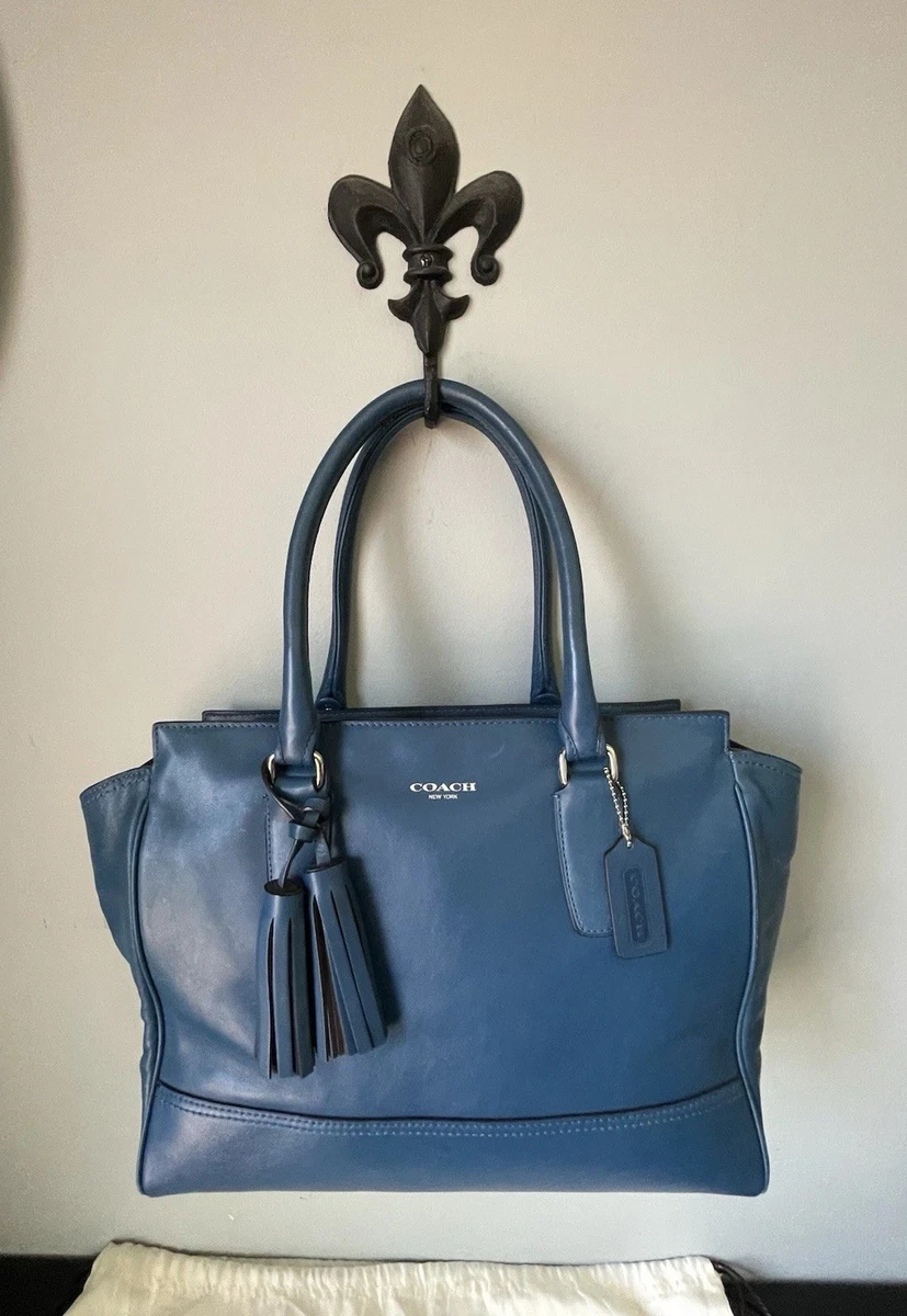 ショルダーバッグ COACH Legacy Shoulder Bag Blue Leather Coach Legacy Shoulder Bag Blue Bags & Handbags for Women | eBay