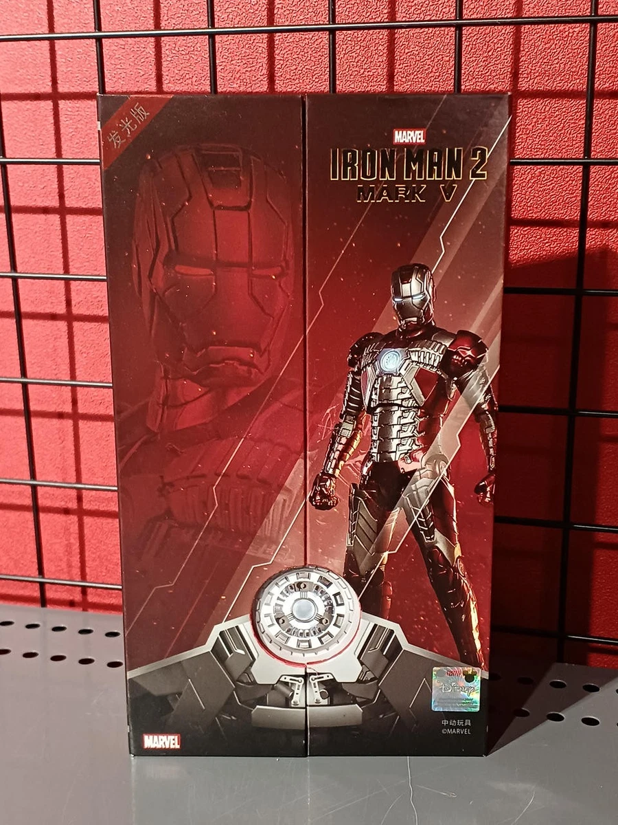 ZDTOYS Iron Man Mark V Figura de Acción Juguete Coleccionable Auténtico Raro 5