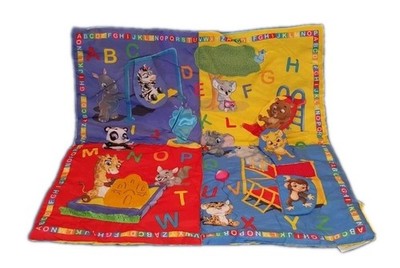 Garanimals Baby Activity Playmat w/ 2 Fold Out Options 22'' x 22''