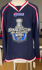 Reebok Hockey CCM Pepsi 2009 Stanley Cup Playoffs Gamewear  Men's Jersey Size L