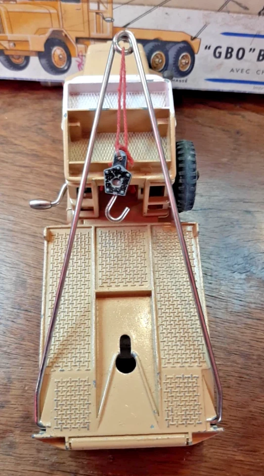 Camion Petrolier GBO Berliet Saharien Dinky supertoysAncien Jouet France Meccano - Photo 4/4
