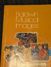 Vintage Baldwin Musical Images beginner organ songbook MCO series