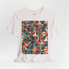 Origami of the Mind - Premium Jersey Cotton Graphic Tee | Robert August