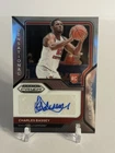 Charles Bassey 2021 Panini Prizm Draft Picks Silver Rookie Auto RC WKU #SS-CBA