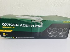 Oxygen and Acetylene Regulators Welding Gas Gauges - CGA-540 CGA-510 READ