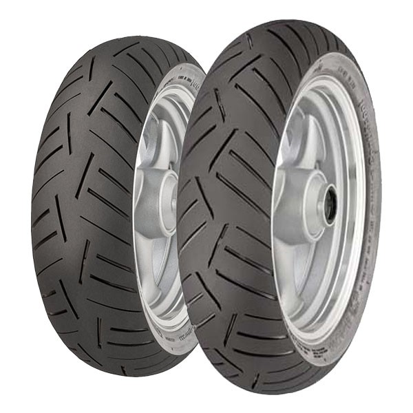 TYRE PAIR CONTINENTAL 90/90-10 50M + 130/70-13 63P SCOOT