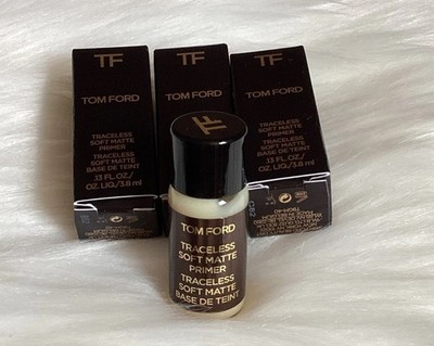 Lot of 3 Tom Ford Traceless Soft MATTE PRIMER ~ 0.13oz/3.8ml Mini Size NIB