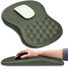 Ergonomic Mouse Pad Wrist Support with Massage Design, Wrist Rest Pain Relief...