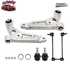 6Pcs For 2014-2018 Jeep Cherokee FWD Front Lower Control Arms Ball Joints Links