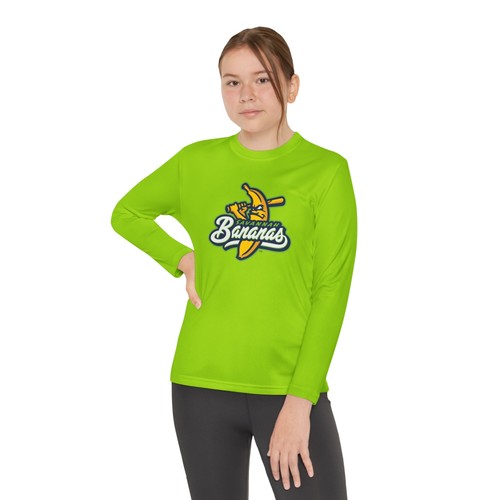 Savanna Bananas , baseball, Youth Long Sleeve Competitor Tee - Picture 13 of 21