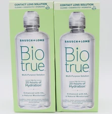 Bausch + Lomb Biotrue Multi-Purpose Contacts Solution 2 Pack 10 oz Ea Exp 01/27