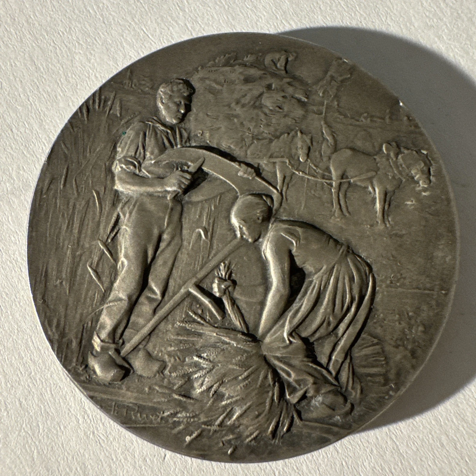 Médaille Bronze Comice Agricole De Damville