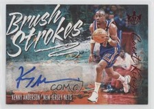 2018 Panini Court Kings Brush Strokes Ruby 42/99 Kenny Anderson #BR-KAN Auto 6ki