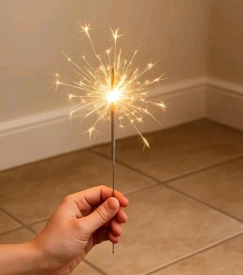 SPEKTATEK 20-Pack of 25cm Party Sparklers – Safe Perfect for Birthdays, New Year, Weddings