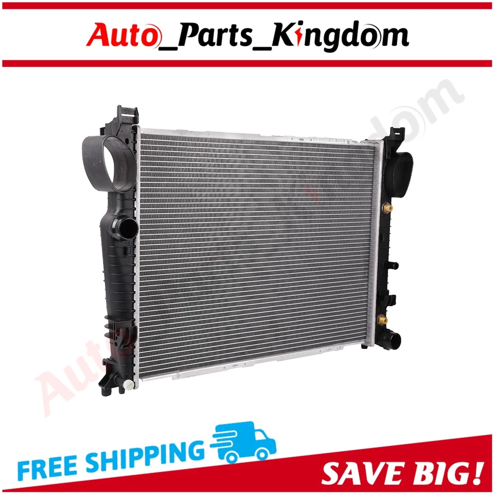 For 00-08 Mercedes-Benz S-Class 4.3L 5.0L 5.8L V8 V12 Radiator Fits CU2652 - Image 3 of 4