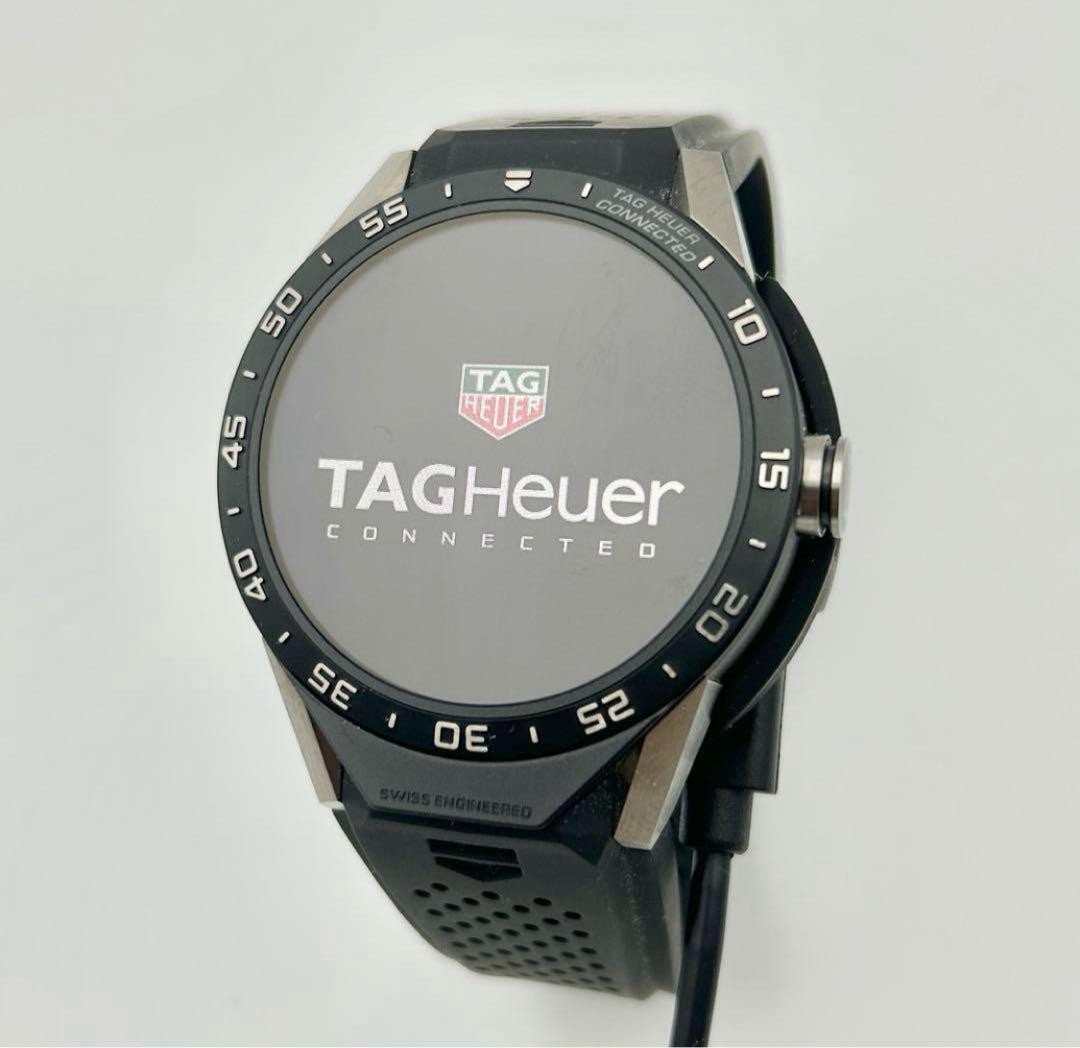 TAG Heuer スマートウォッチ ブラック 中古・古着通販】TAG Heuer (タグホイヤー) スマートウォッチ