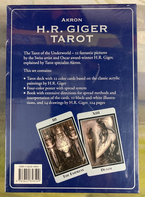 H. R. Giger Tarot Set by H. R. Giger (2000, Cards,Flash Cards) for