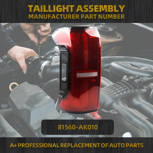 81560-AK050 For Toyota Tacoma 2024-2025 Rear Left Driver Side LED Tail Light - Picture 2 of 10