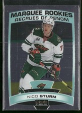 2019-20 O-Pee-Chee Platinum Nico Sturm RC #163 Minnesota Wild