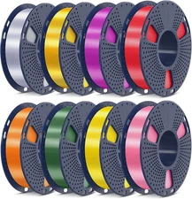 PLA+ 3D Printer Filament Bundle Multicolor 1.75mm 1 Pack