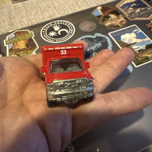 2009 MATCHBOX Ford E-350 Pasadena Fire Ambulance #33 ~~ Loose - Picture 2 of 4
