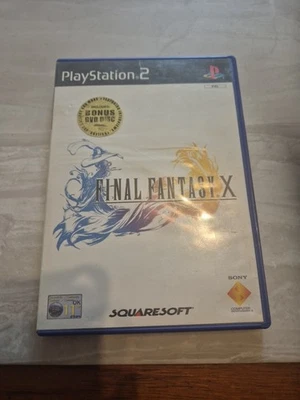 Final Fantasy X PS2 Playstation 2 with bonus DVD FREEPOST - Image 1 of 4