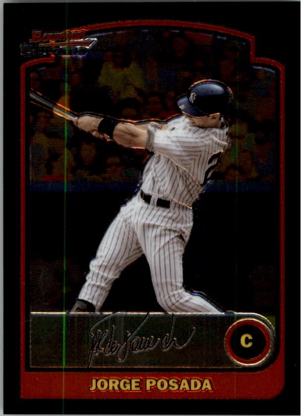 2003 Bowman Chrome #10 Jorge Posada - BB