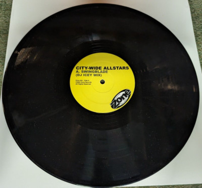 City-Wide Allstars   Swingblade / Love Me 2002 Electronic Record Vinyl