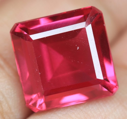SGTL Certified Natural Pink Spinel 15.50 Ct Square From Myanmar Loose Gemstone - Picture 8 of 9