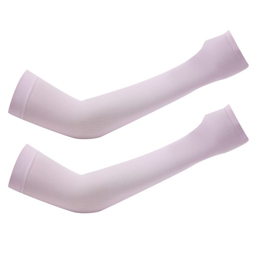14.9" Summer Sun Protection UV Cooling Arm Sleeves With Thumb Hole Outdoor Sport - Picture 9 of 19