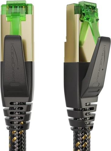 CAT 7 Ethernet Lan Cable 25 Metre Braded Cable - RJ45 plug - 10Gbit/s - Picture 3 of 4