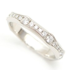 Bvlgari Infinite Full Diamond 0.47ct Ring 51 US Size 5.5 Pt950 Platinum 950