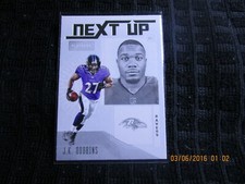 2020 panini playbook football Next Up J.K Dobbins Insert RC # 13