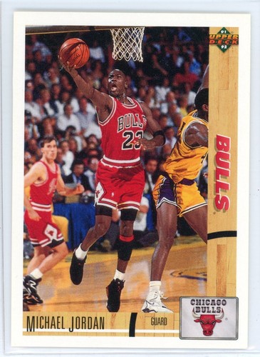 1991-92 Upper Deck MICHAEL JORDAN Soars Card #44 Centered! - Picture 1 of 2