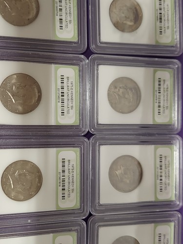 300+ UNC ungraded Slabs!!! 1958-2023 Pennies, Nickels, Dimes, Quarters, and Half - Picture 2 of 6