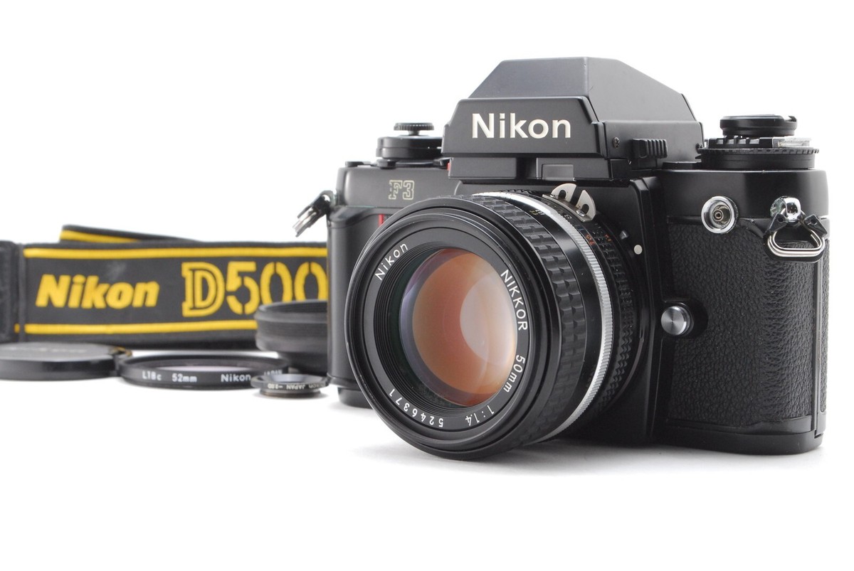 美品 Nikon F3 / Nikkor Ai-s 50mm F1.4 NEAR MINT ] Nikon F3 Eye level Film Camera SLR Nikkor Ai-s