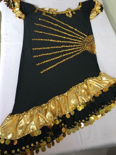 Sexy Vestido Egipcio Melaya Conjunto de Baile / Vestido Melaya, Velo de Melaya, Máscara Facial - Imagen 4 de 34