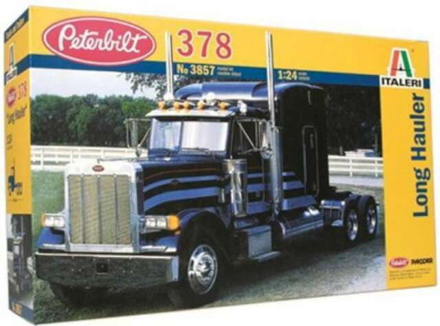 AMT 1169 1//24 Peterbilt 378 Long Hauler Semi Tractor Plastic Model Kit
