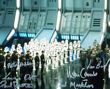 STAR WARS - Imperial Troops Multi Signed Photo - 6 GENUINE SIGNED AUTOGRAPHS STAR WARS - Imperial Troops Multi Signed Photo - 6 GENUINE SIGNED AUTOGRAPHS