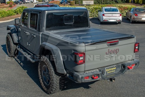 For 20-Up Jeep Gladiator EOS Performance Matte Black Rear Tailgate Lid Spoiler - Foto 7 di 18