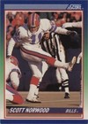 1990 Score Scott Norwood #63