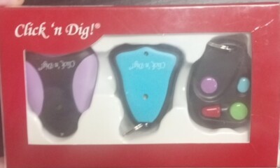 New Click N Dig Electronic Key Finder Transmitter with 4 Receivers