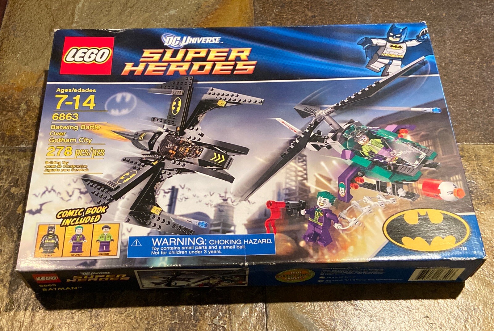 LEGO DC Comics Super Heroes: Batwing Battle over Gotham City (6863) for ...