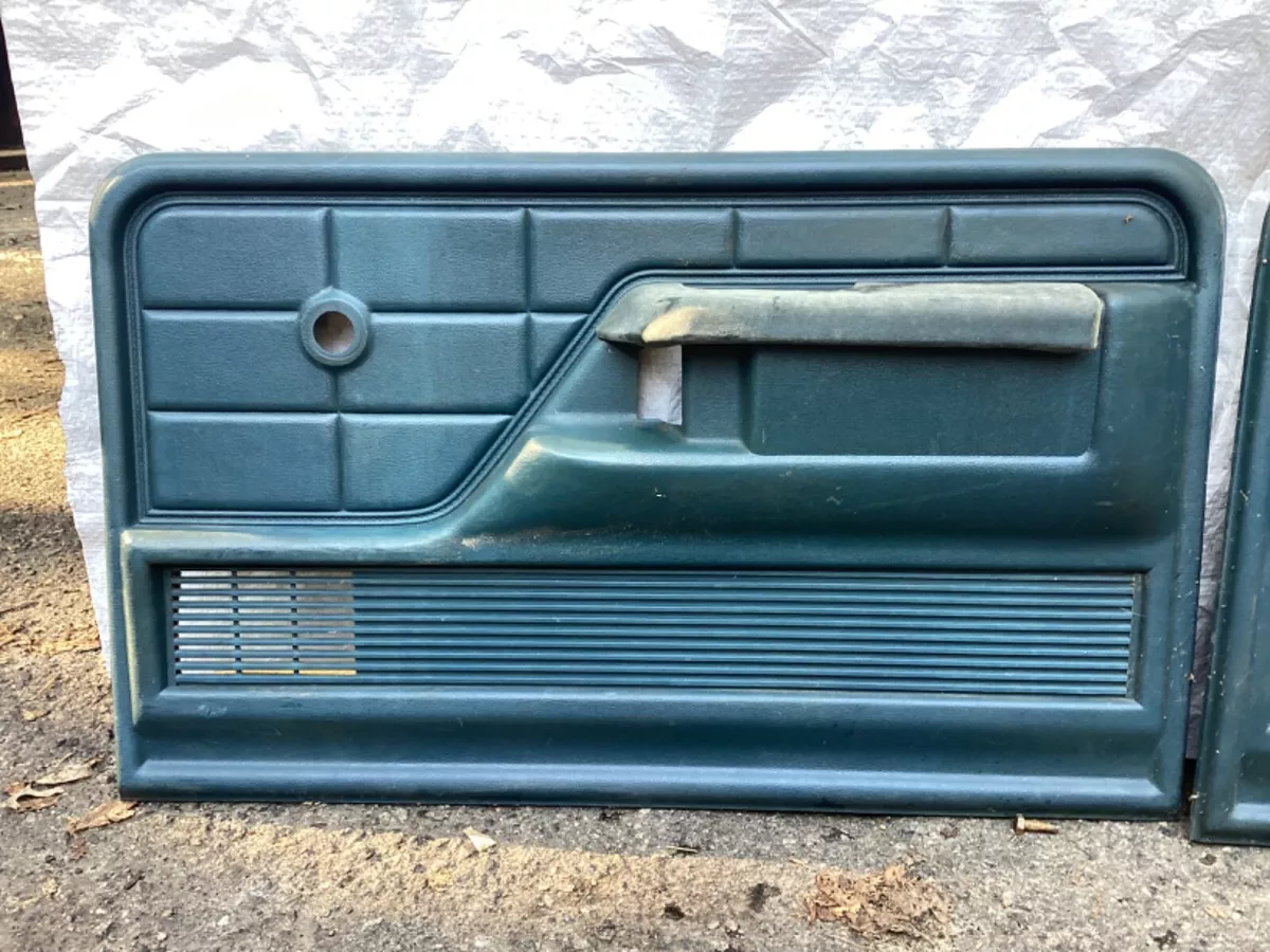 1973 1979 Ford F100 F 150 Etc Original Used Blue Door Panels eBay