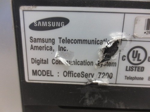 Samsung OfficeServ 7200 Phone System w/ MP20S 16DLI2 OAS 8COMBO3 8TRK2 - Picture 7 of 7