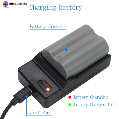 EN-EL3E 7.4V 1600mAh Rechargeable Li-Ion Battery OR Charger for Nikon D SERIES - Picture 44 of 48