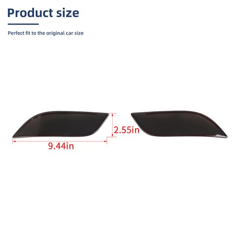 Cubierta de luz antiniebla trasera exterior para Jeep Compass 2017-2020 negro ahumado - Imagen 9 de 9