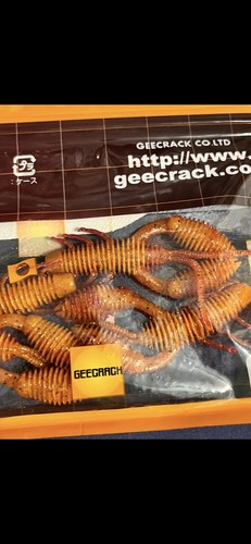 GeeCrack Bellows Craw 3.5" Solar Flare - Picture 3 of 4